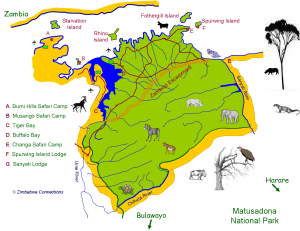 Matusadona National Park Website